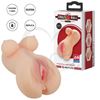 Masturbador vagina y ano con suave textura
